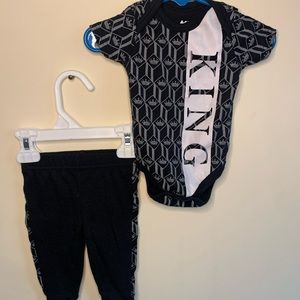 King Onsie with shoes